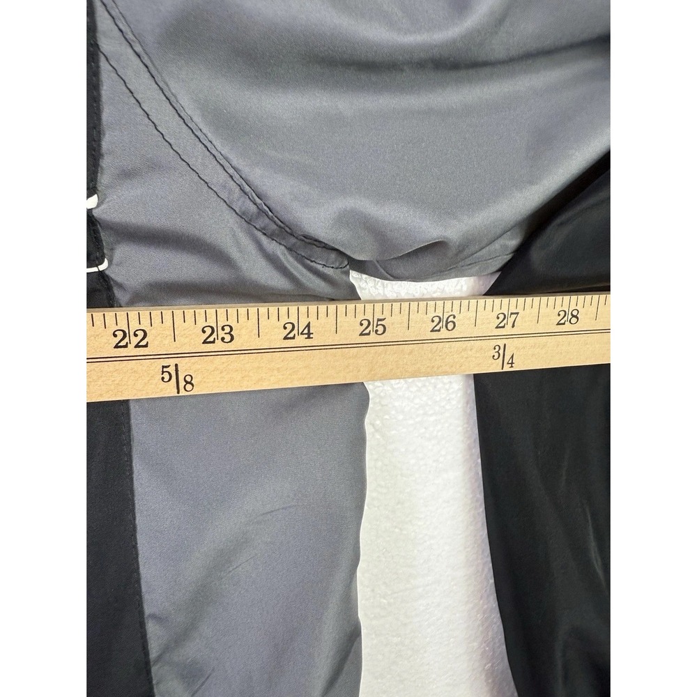 Washington Redskins Jacket Adult XL Black Gray White Windbreaker Reebok NFL Logo - Picture 7 of 7